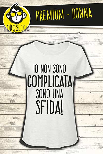 T-Shirt - Sono una Sfida